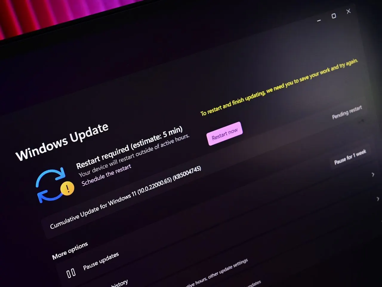 Windows 11 versão 25H2 chega sem novidades, mas remove ferramentas antigas
