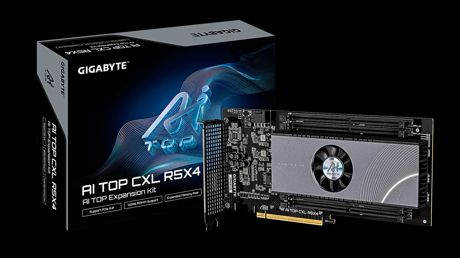 Placa de expansão permite inserir 512GB extras de memória DDR5 no seu slot PCIe — AIC CXL 2.0 feita para placas-mãe TRX50 e W790