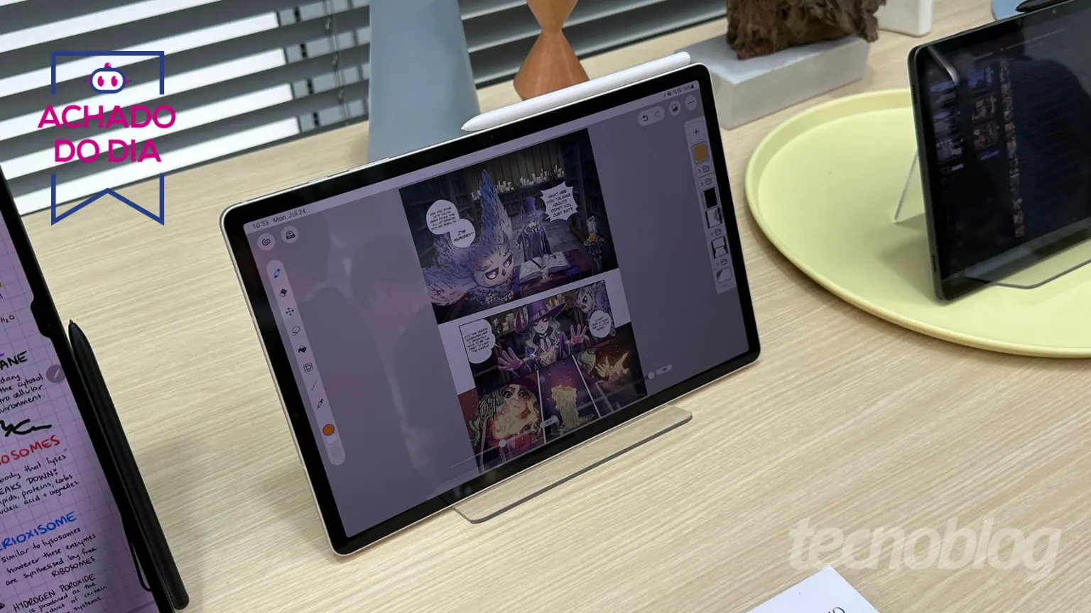 Galaxy Tab S9 (256 GB) cai para menos da metade do preço no Mercado Livre