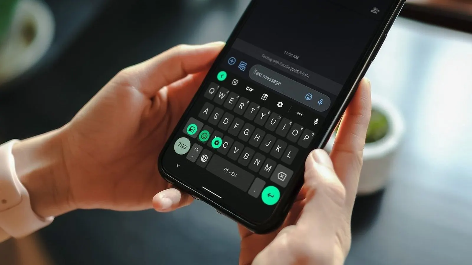 Gboard testa opção para ajustar tamanho da fonte de forma independente