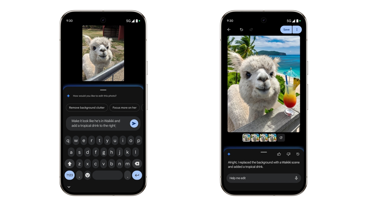 Google Fotos para Android ganha edição de imagens por conversação