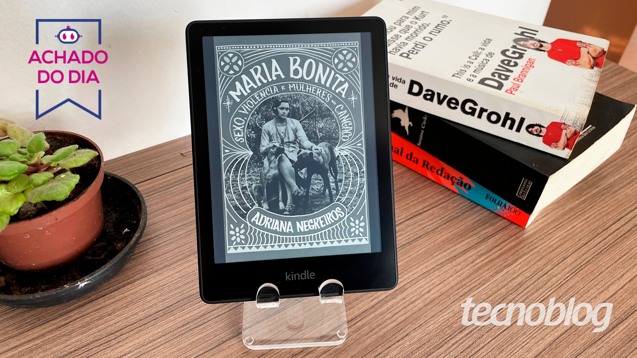 Kindle Paperwhite tem resistência à água e 28% de desconto na Amazon