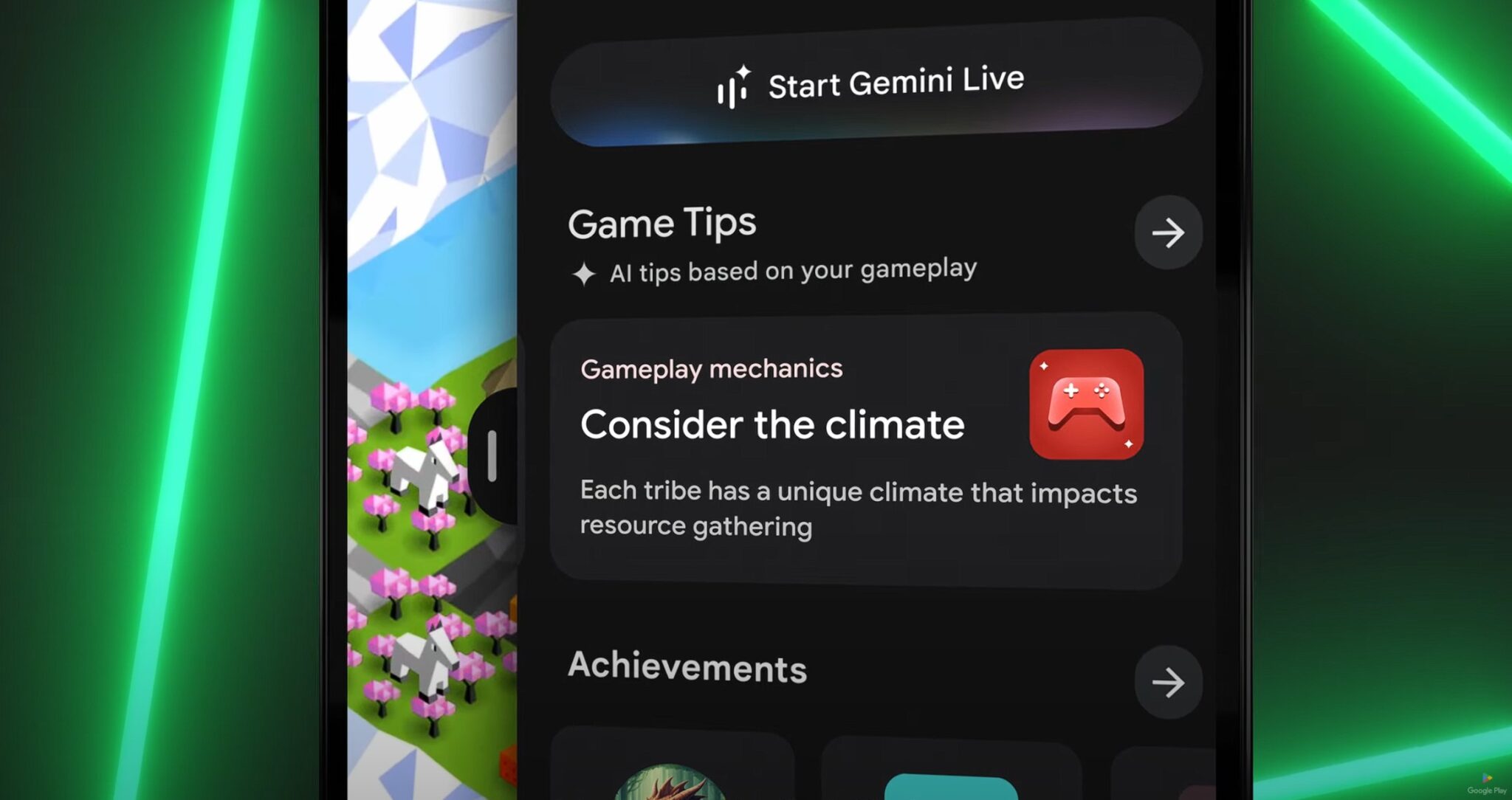 O Gemini vai chegar à Google Play para ajudar nos jogos