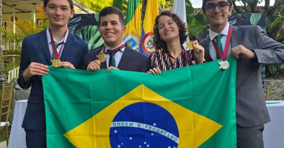 Quatro estudantes brasileiros são medalhistas na 18ª Olimpíada Iberoamericana de Biologia