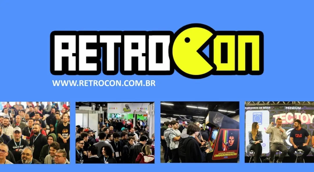 Retrocon 2026 ganha data e local! Ingressos estão à venda