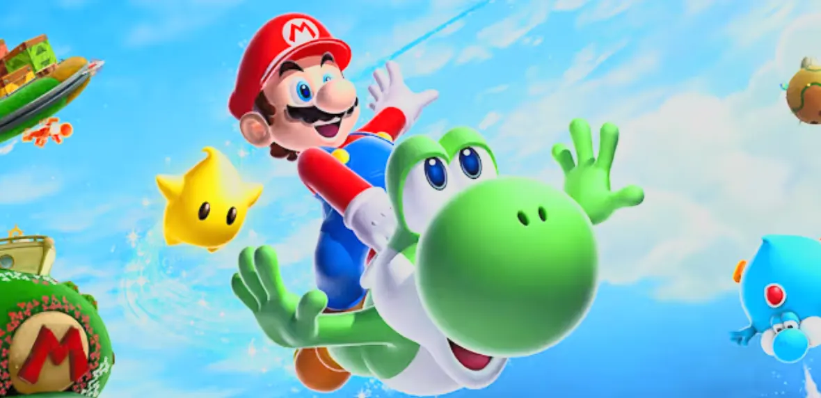 Super Mario Galaxy 1+2 traz visuais aprimorados e novos recursos