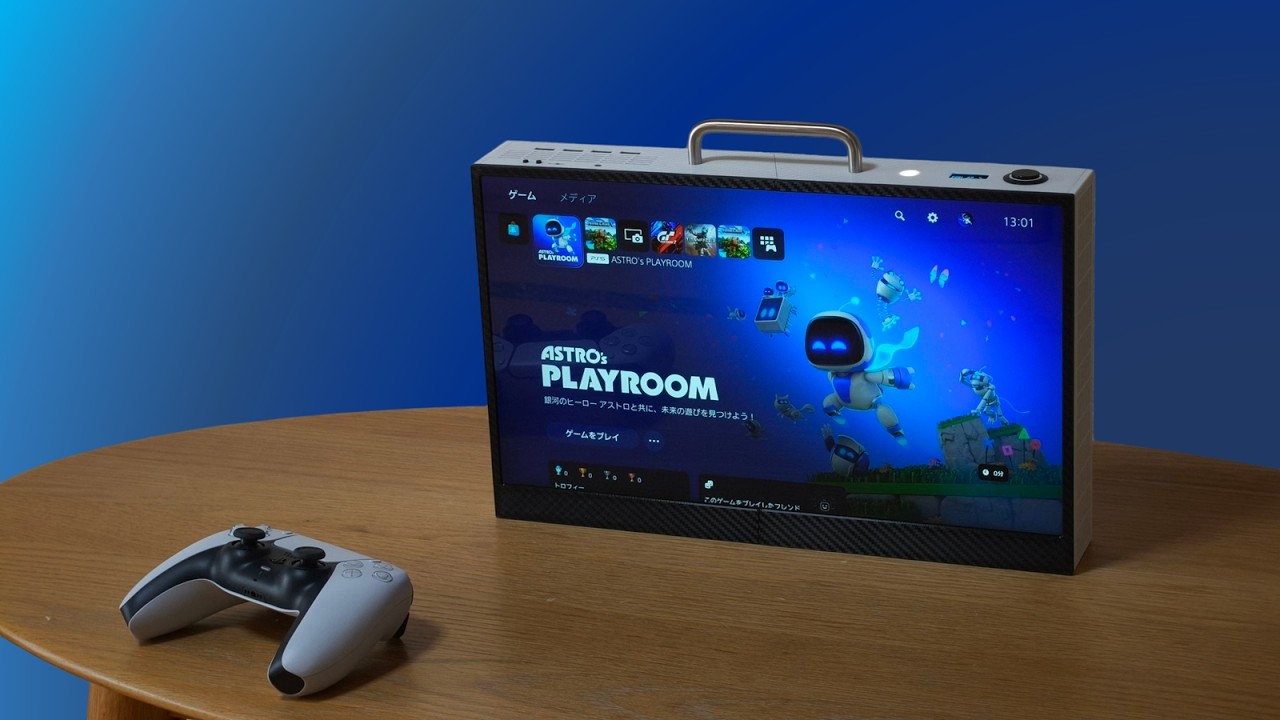 Usuário cria uma incrível versão portátil do PlayStation 5 totalmente funcional