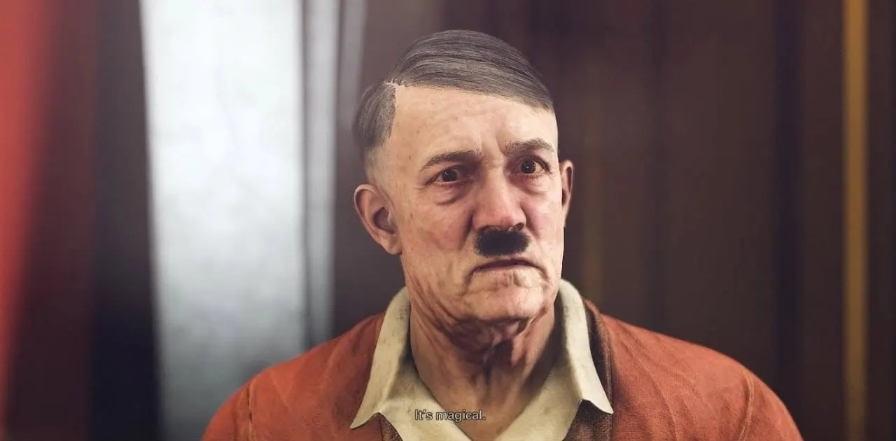 Wolfenstein 2 chegou a considerar uma cena de nudez envolvendo Hitler, mas a ideia não agradou à Bethesda