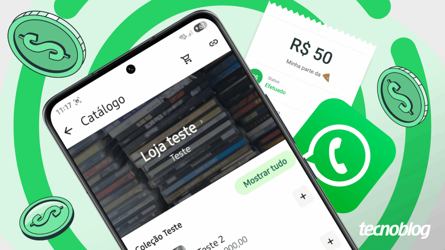 Como ver o catálogo de uma loja no WhatsApp Business