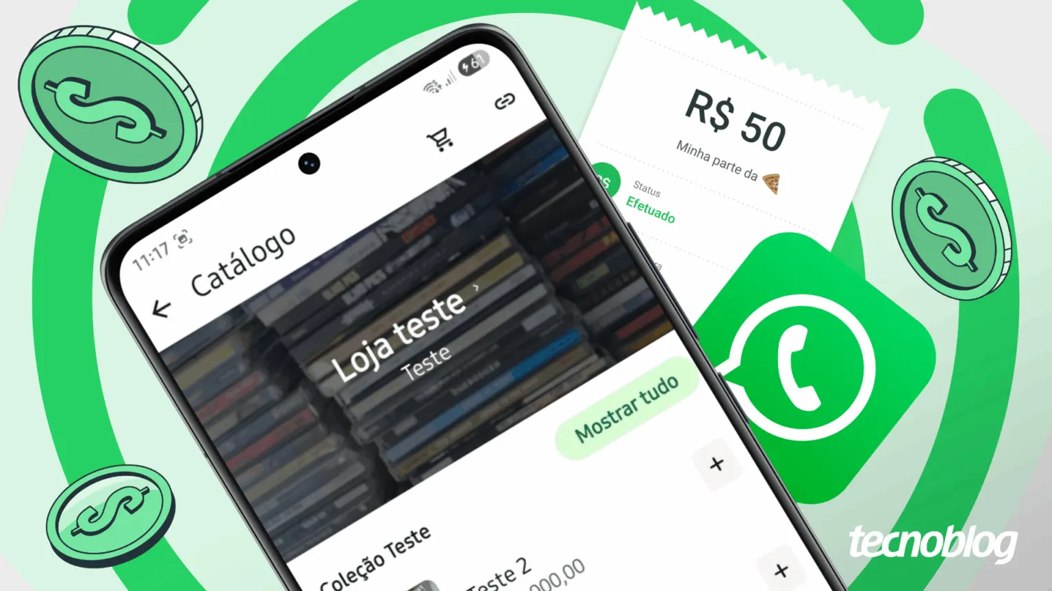 Como ver o catálogo de uma loja no WhatsApp Business