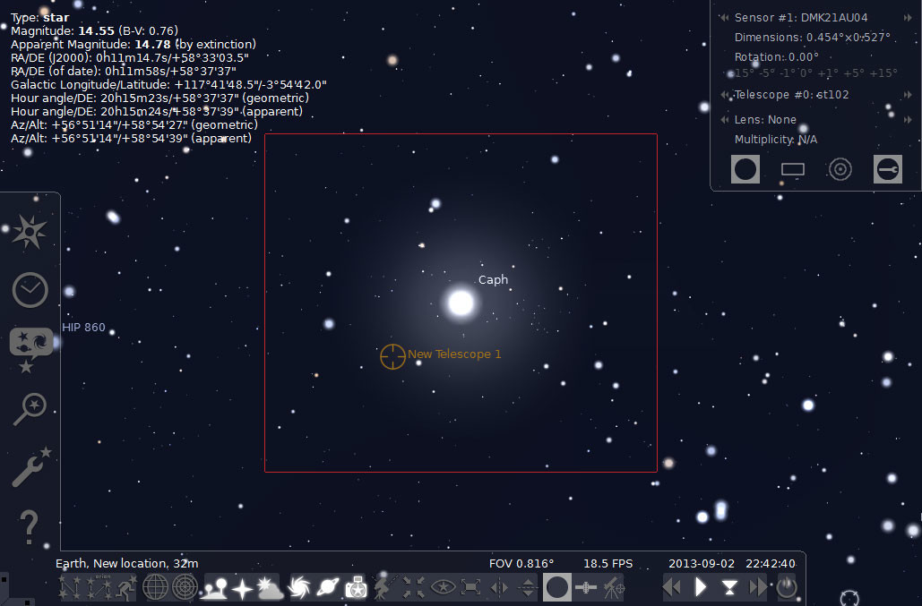 Download da semana: Stellarium