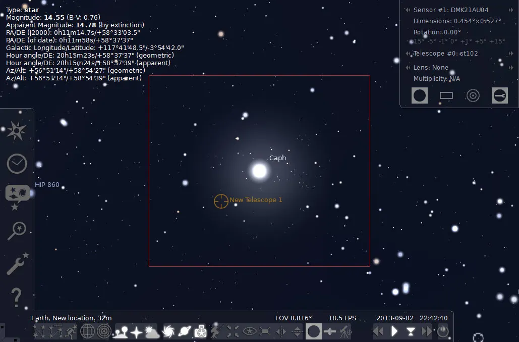 Download da semana: Stellarium