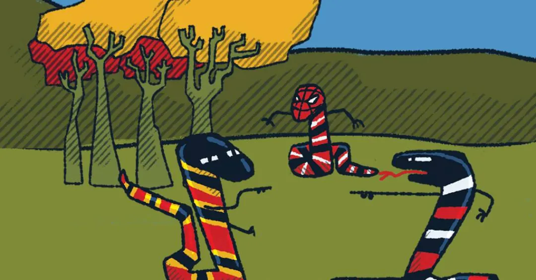 Existe algum truque para diferenciar cobra-coral verdadeira e falsa?