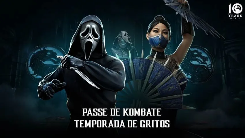 Ghostface e Kitana do filme MK II se juntam ao elenco de Mortal Kombat Mobile