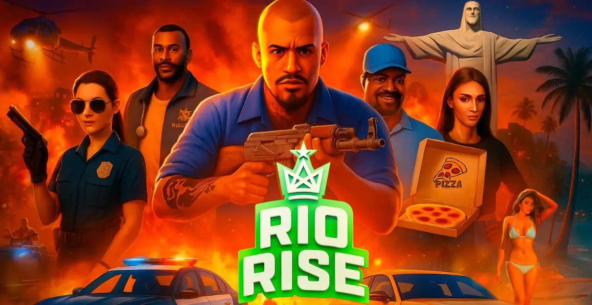 RioRise traz a vida dos brasileiros aos videogames