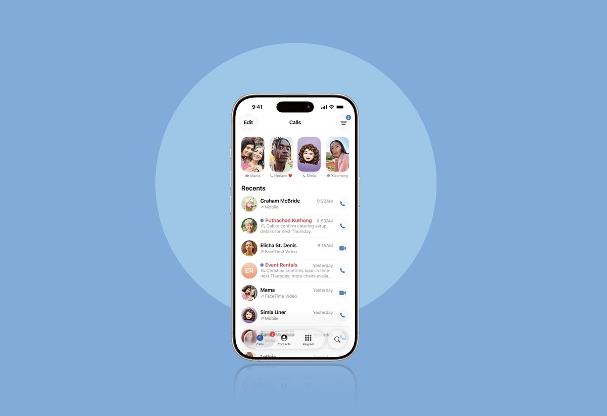 Seis novidades da app Telefone do iPhone