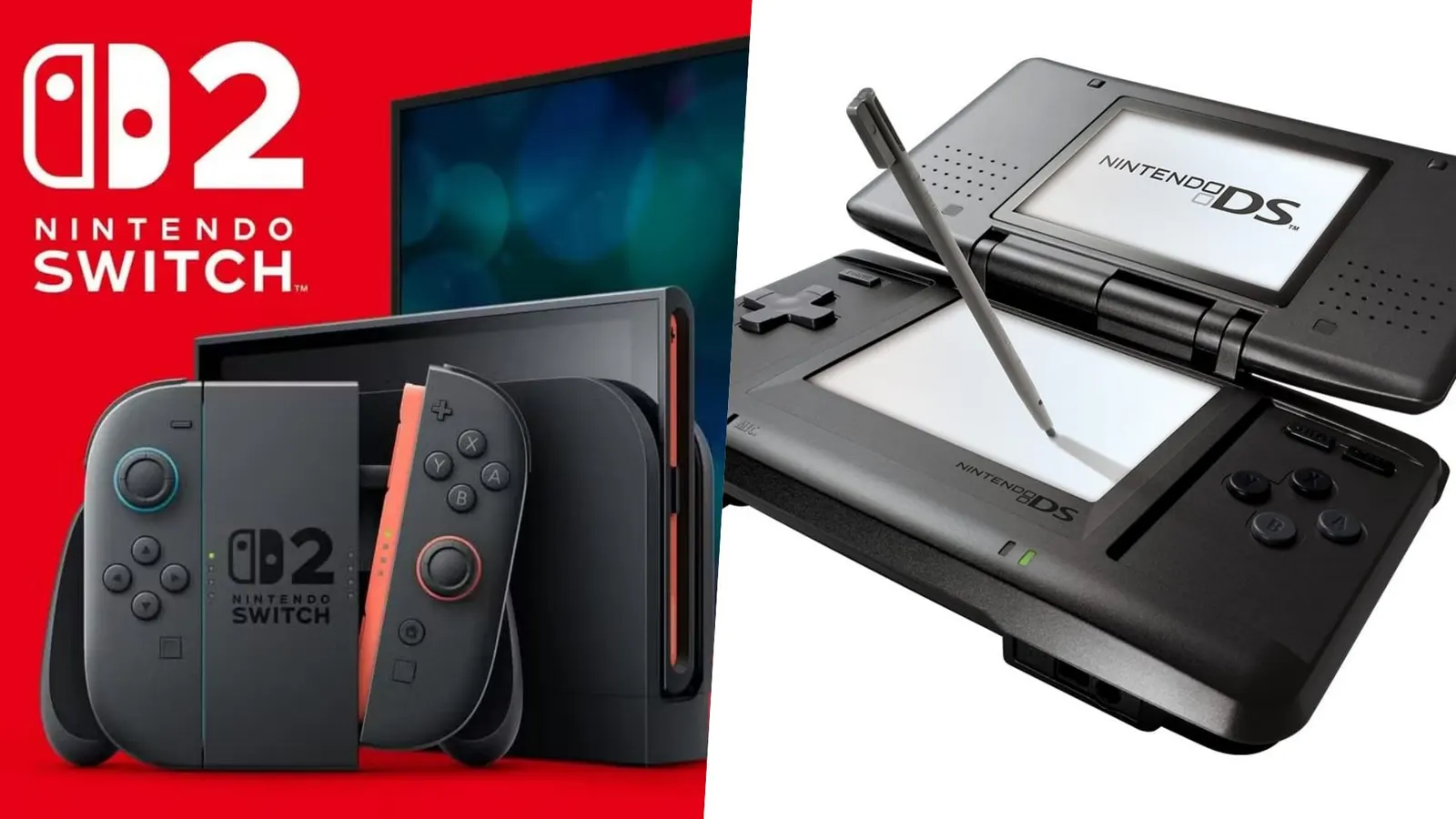 Switch 2 pode ter Nintendo DS no futuro, aponta patente