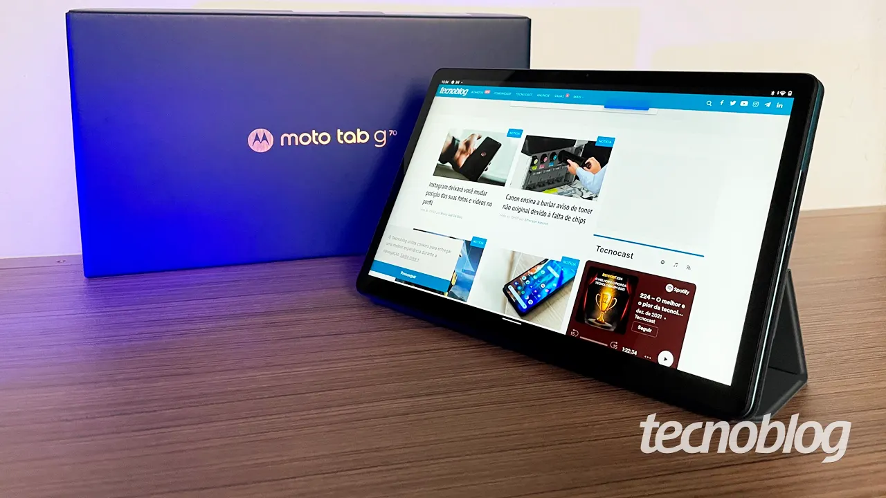 Tablets da Motorola: saiba quais linhas são vendidas pela fabricante