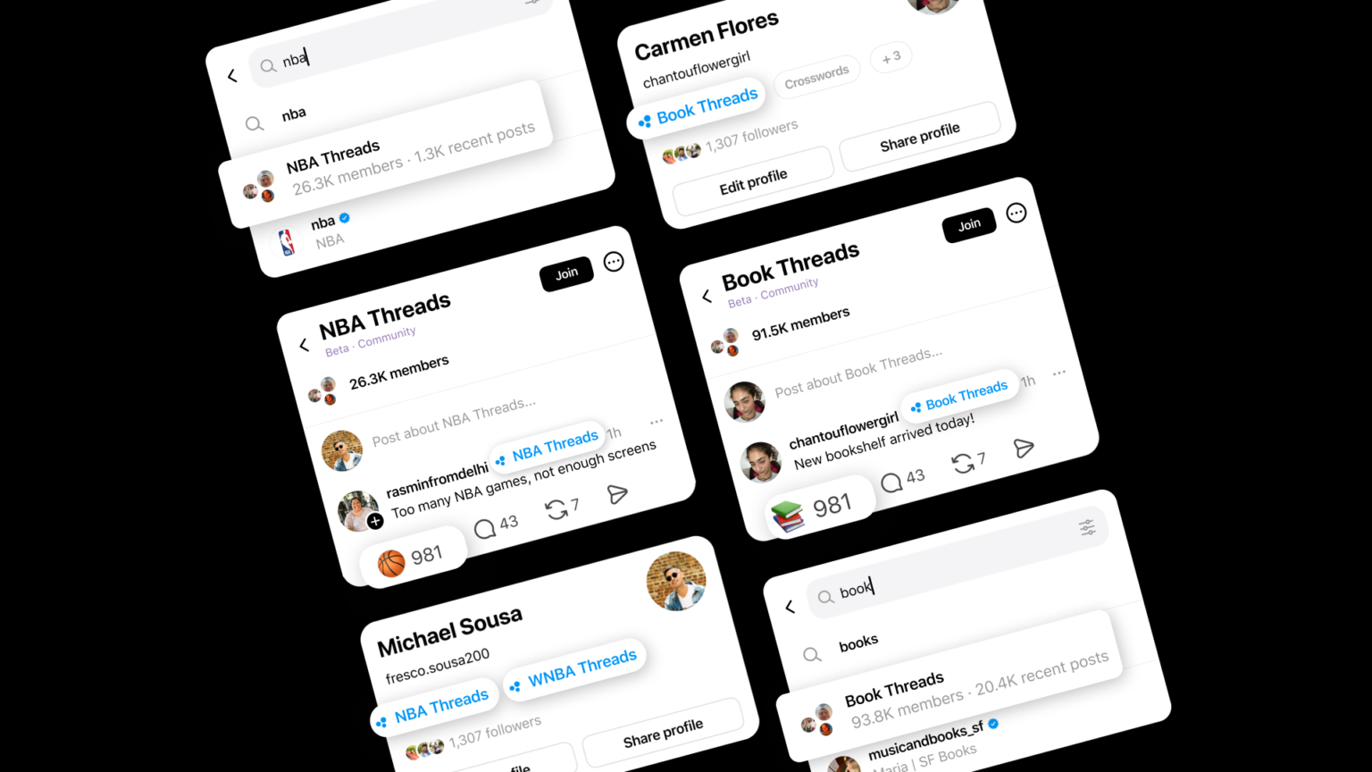 Threads ganha Comunidades para conectar usuários por interesse