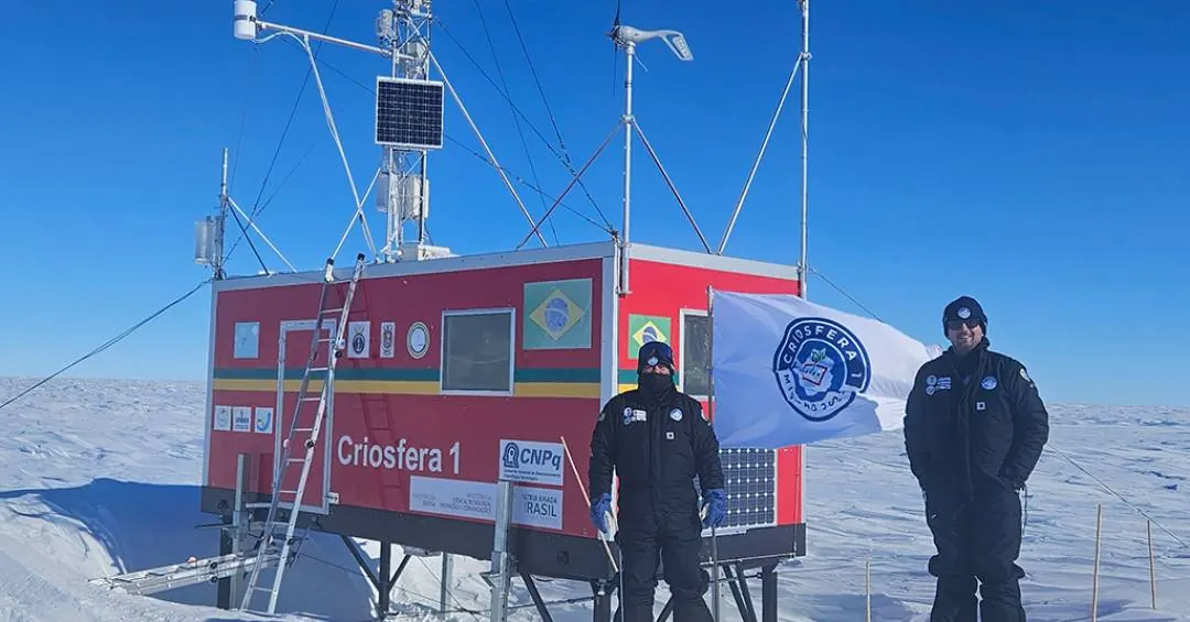 Brasileiros enfrentam frio de até -60 ºC em missão científica na Antártida