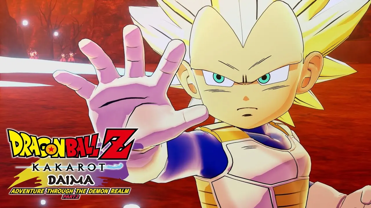 DLC de Dragon Ball Z: Kakarot chega em 2026 com Mini Vegeta
