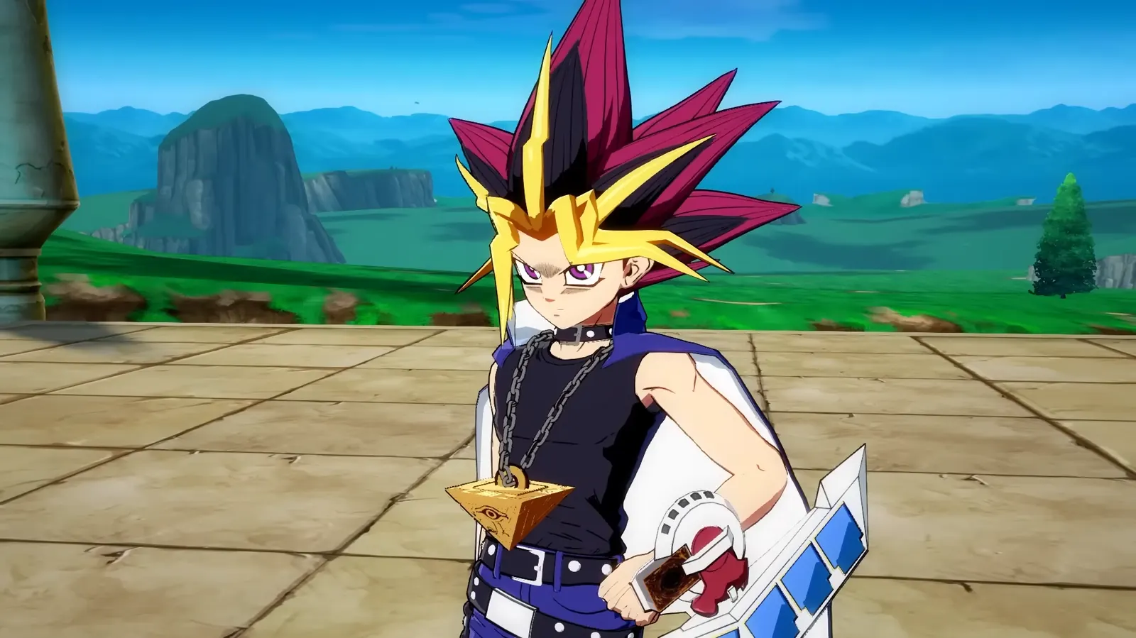 Mod adiciona Yami Yugi a Dragon Ball FighterZ e surpreende com golpes baseados em cartas