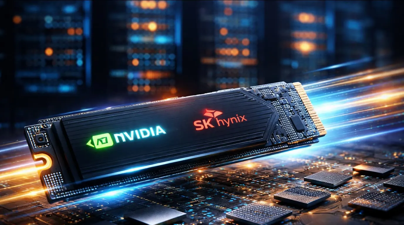 Novo “AI SSD” de NVIDIA e SK hynix promete desempenho 10× maior e preocupa mercado de NAND