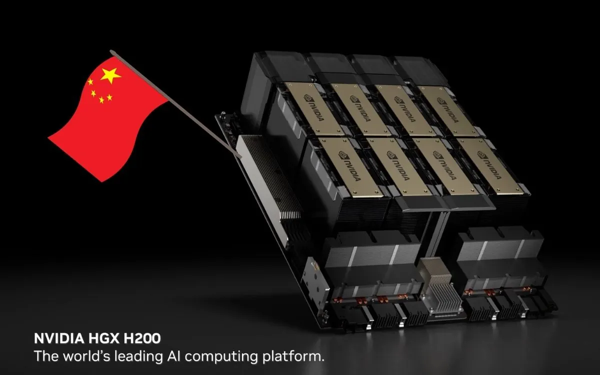 NVIDIA corre para atender explosão de demanda por placas H200 na China