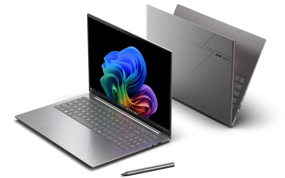 Acer atualiza linha Swift com CPUs Panther Lake e destaca “maior touchpad háptico do mundo” no Swift 16 AI