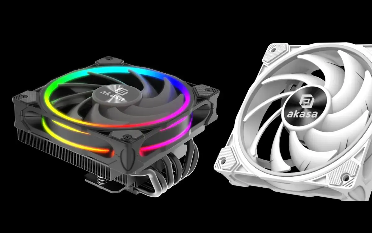 Akasa apresenta nova linha de coolers de perfil baixo para builds compactas