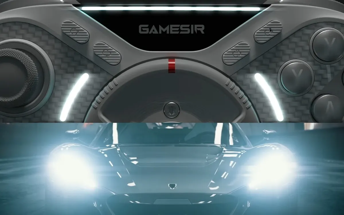 GameSir lança controle com um volante