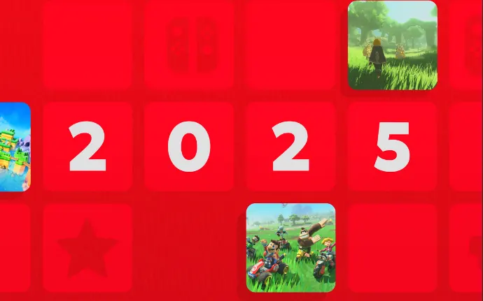 Nintendo libera Retrospectiva 2025 com estatísticas completas dos jogadores de Switch e Switch 2