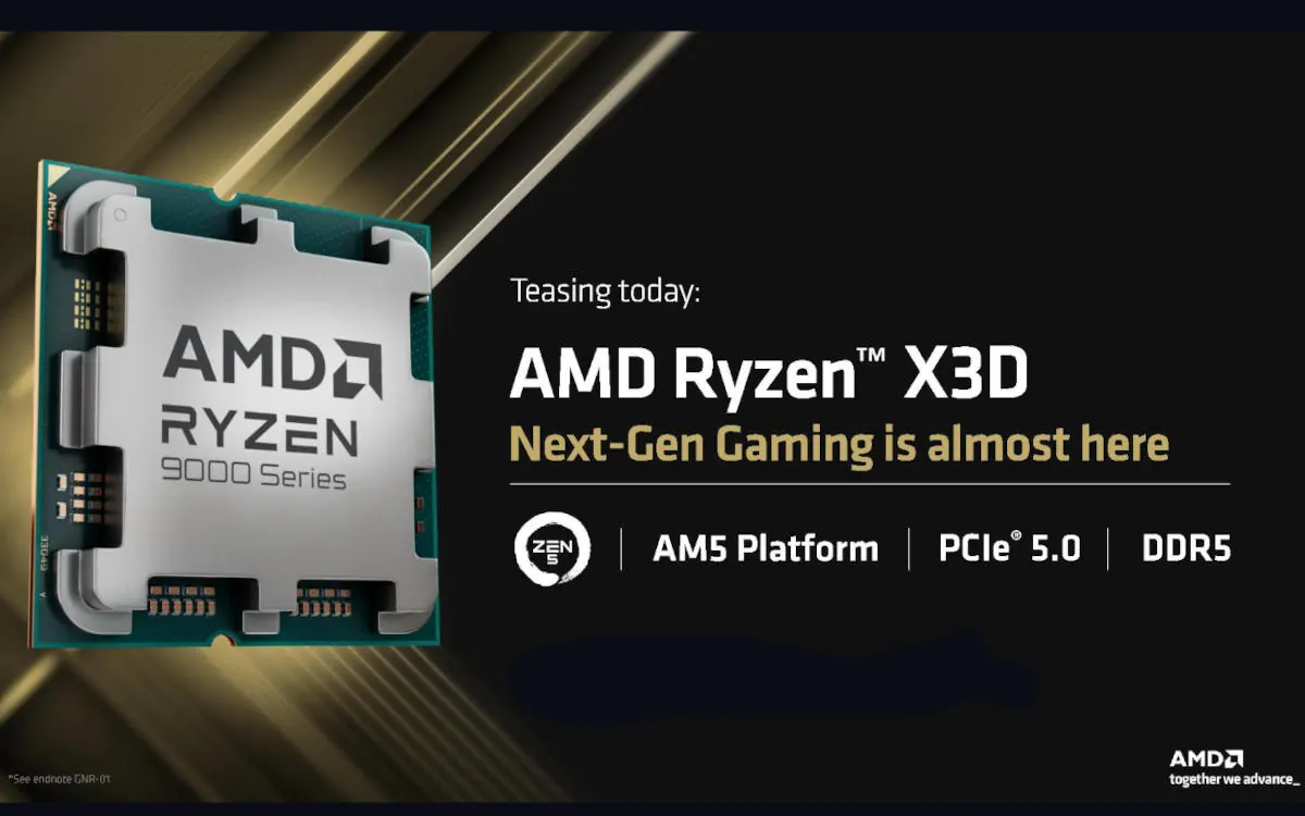 Processador MAIS RÁPIDO para GAMES: AMD anuncia o AMD Ryzen 7 9850X3D