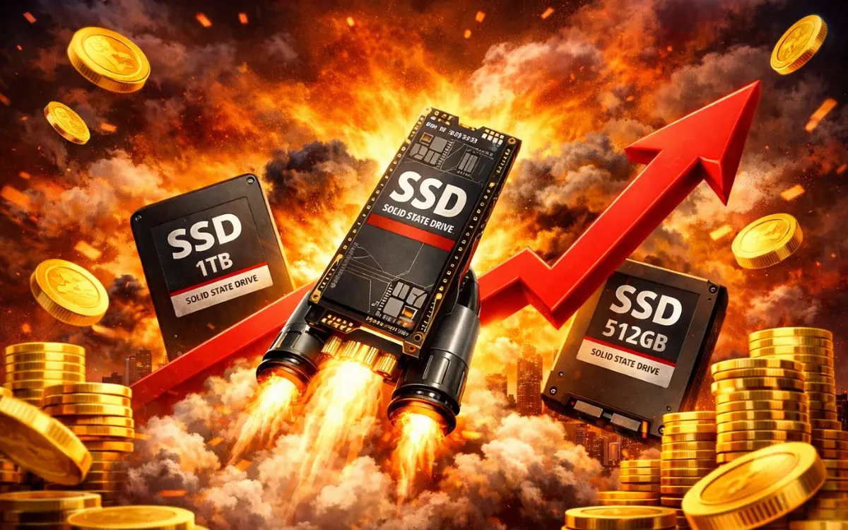 SSDs empresariais vão ficar mais caros: SanDisk planeja aumento de até 100% no NAND em 2026