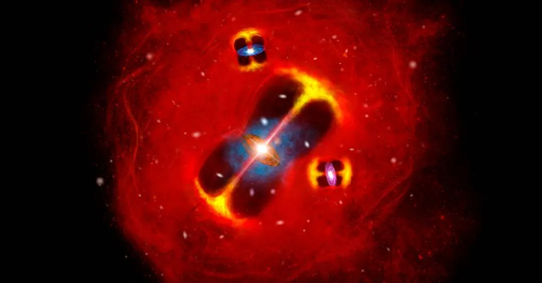 Um aglomerado de galáxias do começo do universo pode virar nossos modelos cosmológicos do avesso