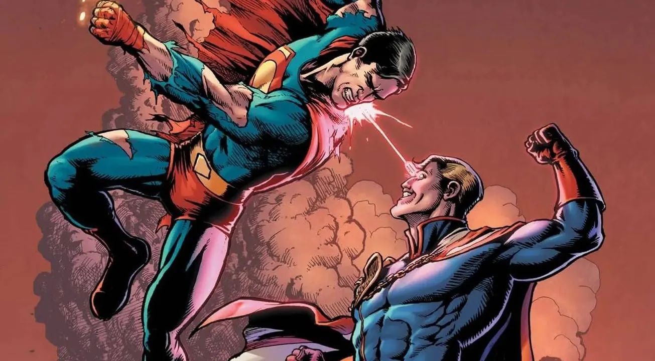 Como foi a luta entre Superman e Capitão Pátria