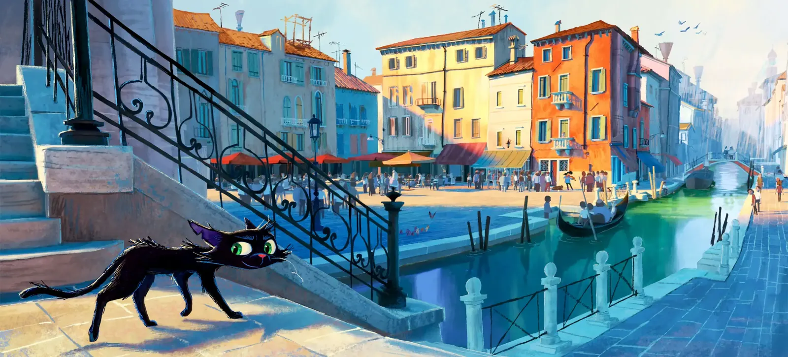 Gatto: Nova animação da Pixar terá estilo visual “pintado à mão”