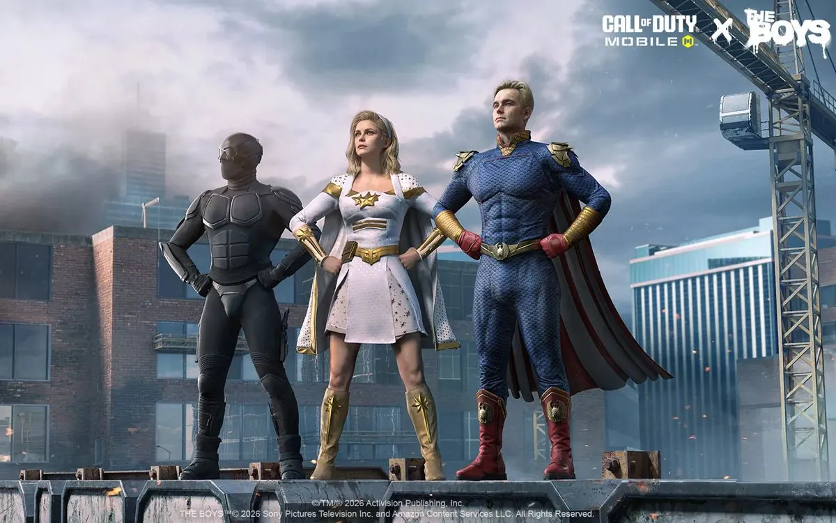 Call of Duty: Mobile Temporada 5 terá colaboração com The Boys e novos modos com superpoderes