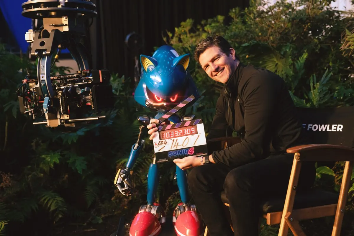 Corta! Sonic 4 revela Metal Sonic e anuncia fim das filmagens