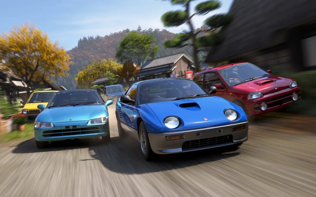 Forza Horizon 6 não permite destruir templos e árvores de cerejeiras