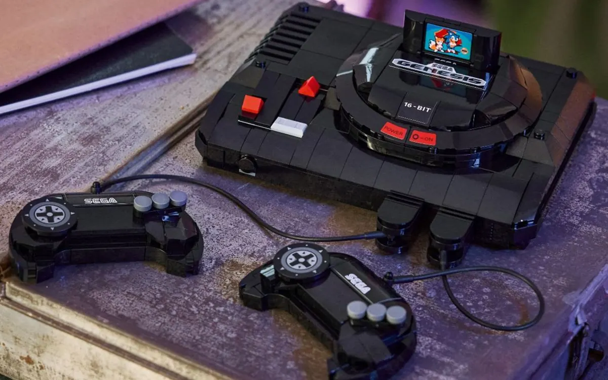 LEGO e SEGA anunciam console Mega Drive em versão de montar com 479 peças