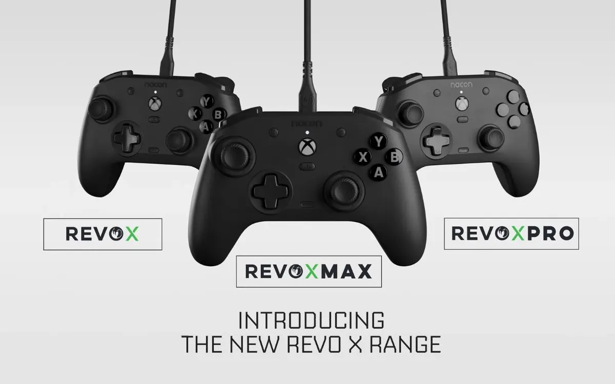 Nova linha de controles Nacon Revo para o Xbox traz efeito Hall com preço acessível