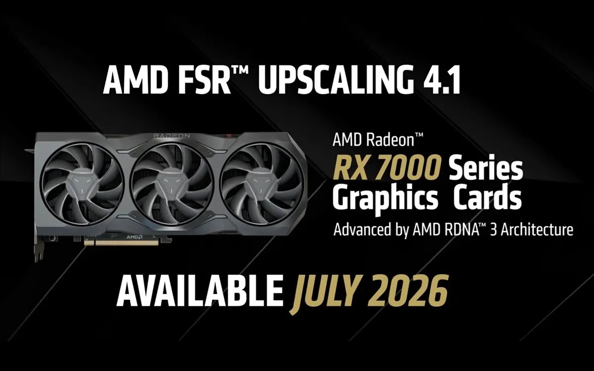 Drivers AMD Adrenalin Edition 26.6.2 adicionam FSR 4.1 para Radeon RX 7000
