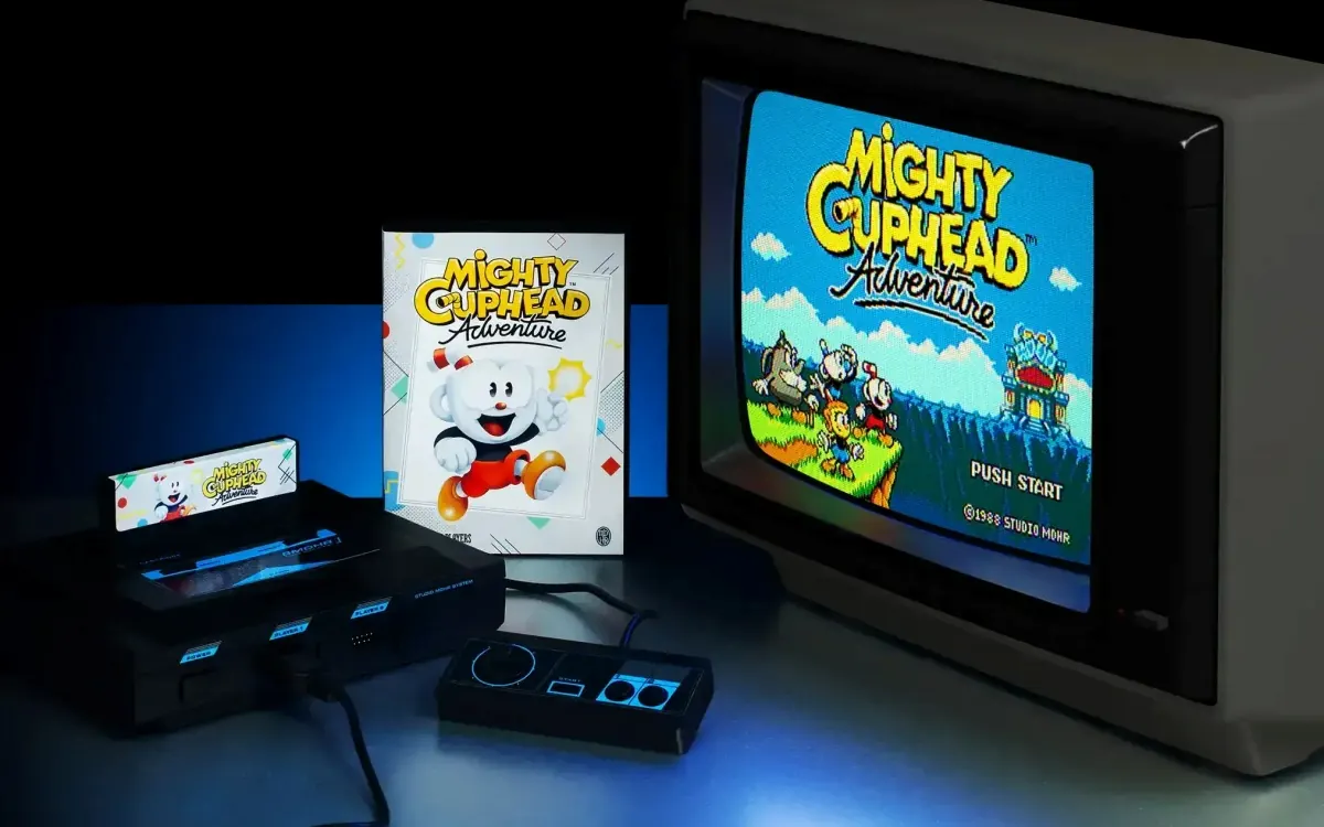 Mighty Cuphead Adventure foi feito para rodar no hardware do Master System