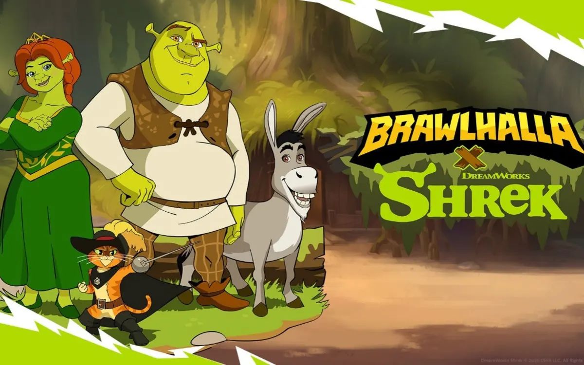 Shrek chega ao Brawlhalla em crossover inédito com personagens da DreamWorks
