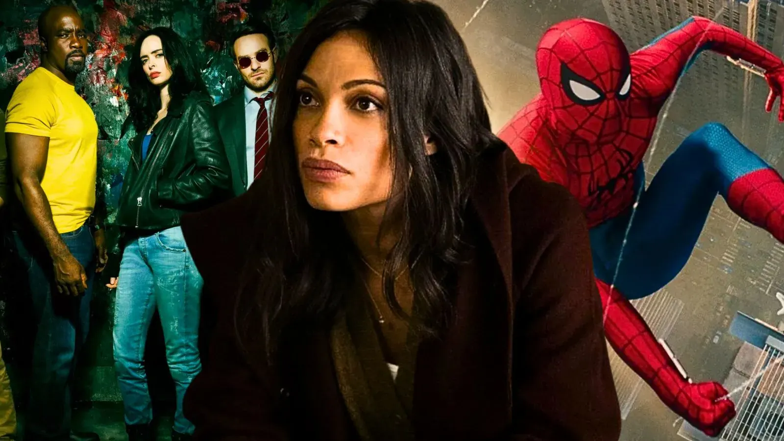 Após ser descartada de Homem-Aranha 4, Rosario Dawson diz se ainda pretende trabalhar no MCU
