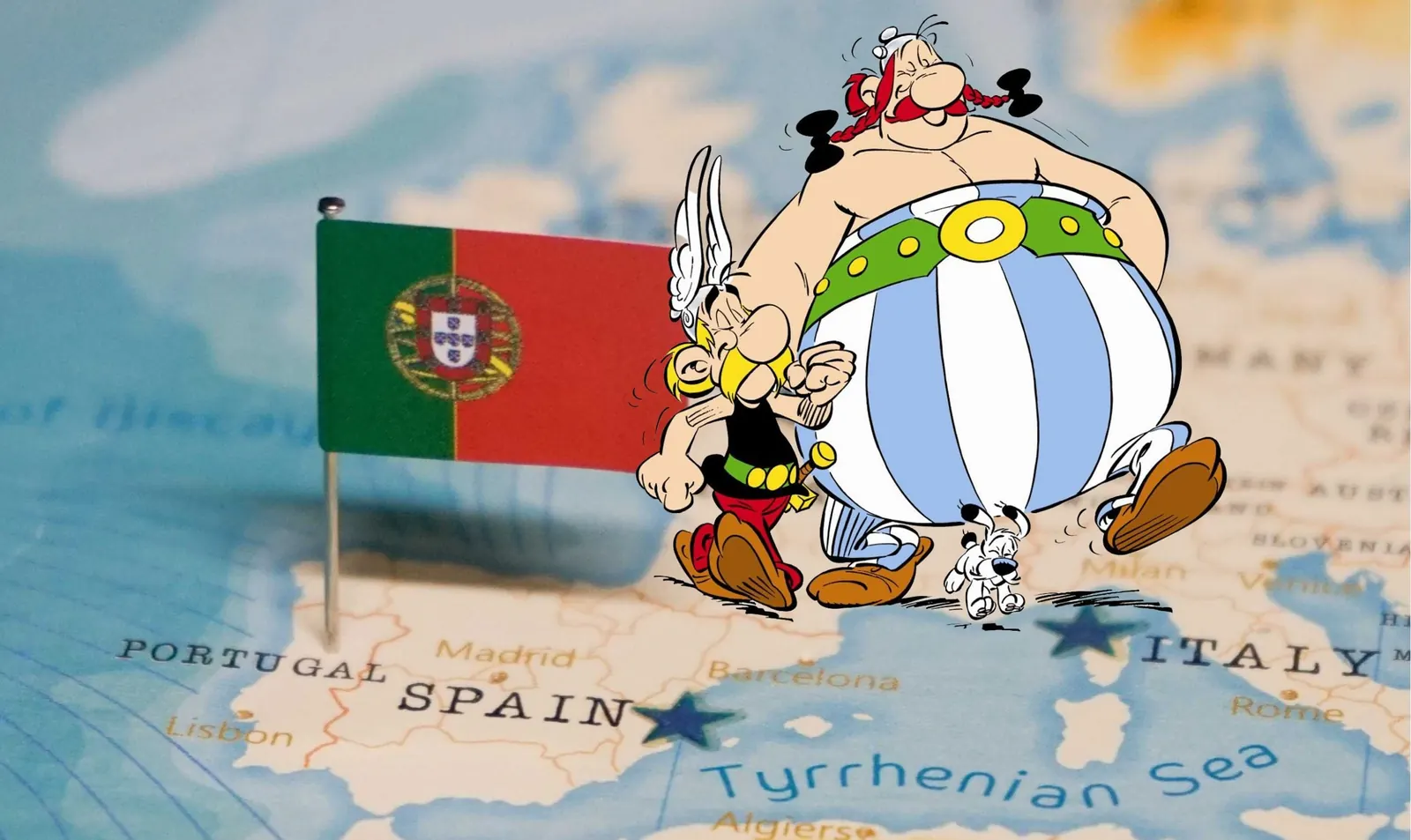 Asterix e Obelix viajam à Lusitânia em nova HQ inédita no Brasil