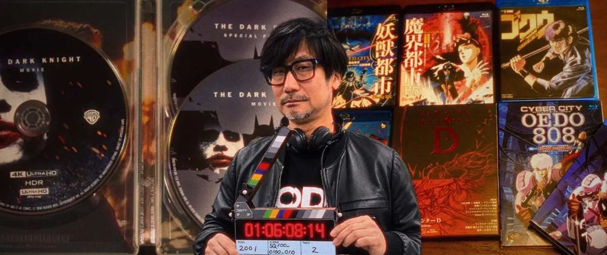 Kojima não quer abandonar a mídia física, e sua coleção de Blu-rays, DVDs, CDs e LPs deixa isso bem claro