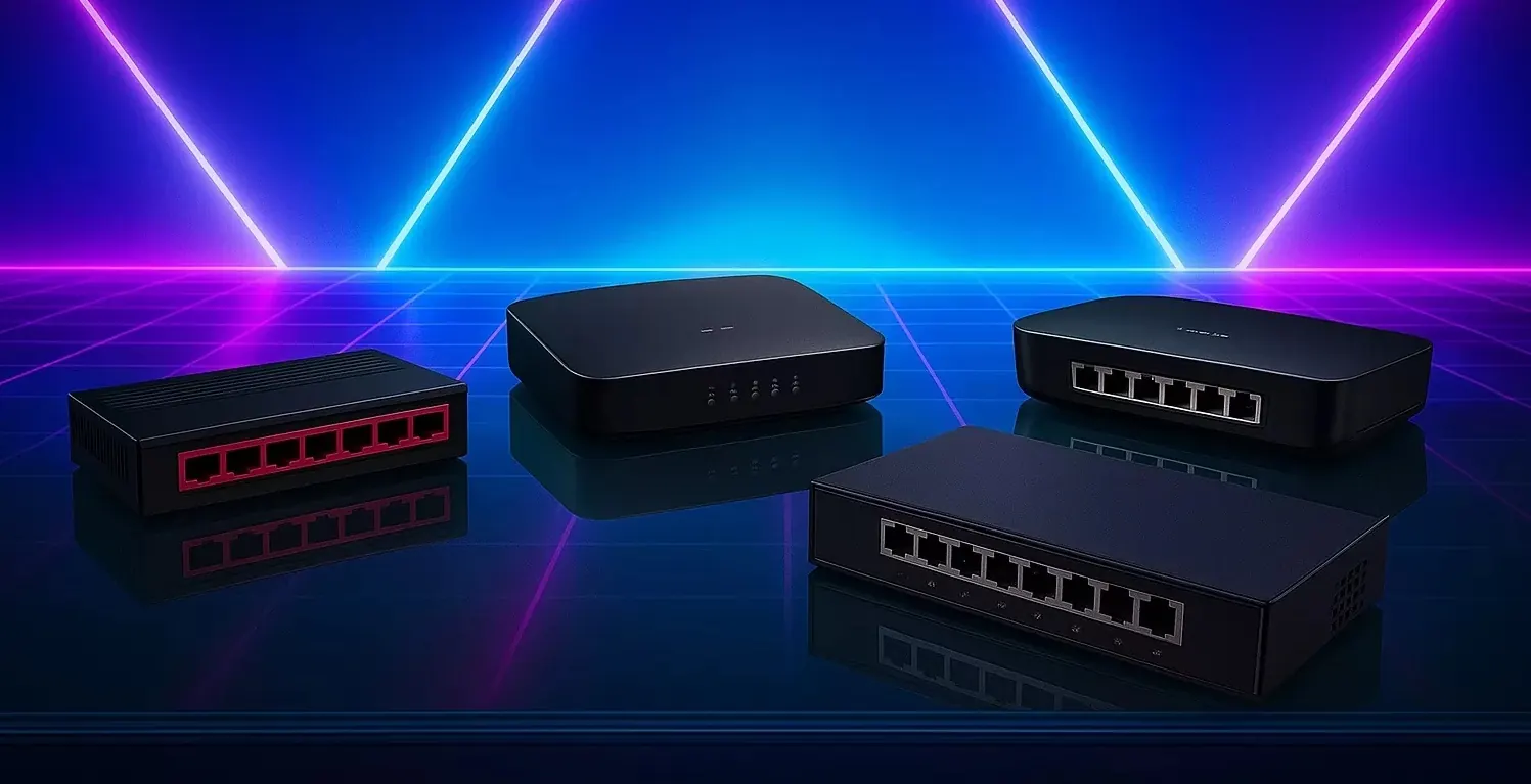 Poucas portas no roteador? O switch de mesa que resolve isso